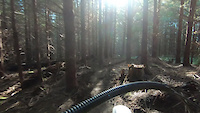 Not as steep or slippery, day 2