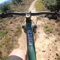 Superman MTB Crash