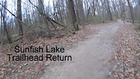 Sunfish Lake Park back to parking lot