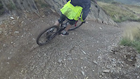Anders crash at Dyfi - Super swooper