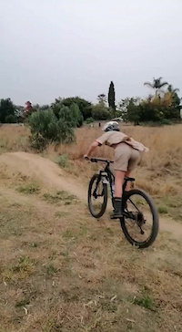 broken wrist on really small jump