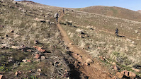 Riding the rebuilt lower section