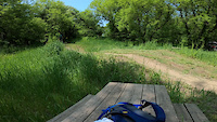 Jump on dual slalom