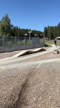 small 'whale tail' in Winterberg