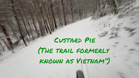 Snow Ride on Custard Pie