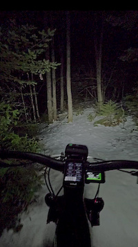 Fun night ride on Ridgeline