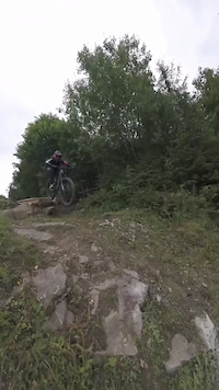 Losing control on a rocky landing