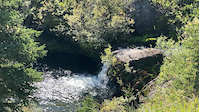Nice swimholes/waterfalls along creek