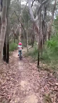 Ava on Roman Trail