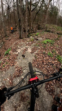Steep slope on Clubber Lang (GoPro)