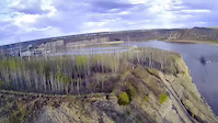 Athabsca river wood buffalo bike park