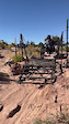 Handcycle on Moab Trail Cattle Guard.
