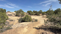 Sandstone berm