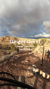 Geiger Grind - lower section