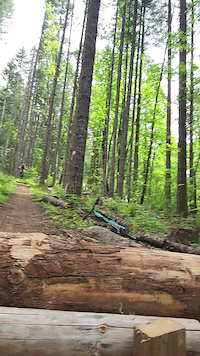 Overshooting A Berm