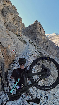 Climbing the Barrhorn