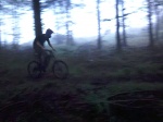Me doing the Rutted track