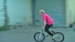 Wallride then 180 Fail