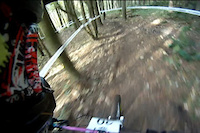 Innerleithen Mini DH round 3 helmetcam