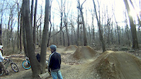 Cunningham Park Dirt Jump Line