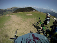 downhill La Tobogaine blue track 2011