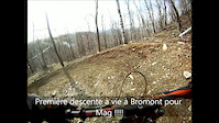 première sortie de l'année à bromont