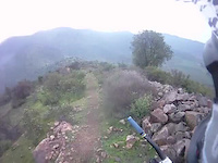 Testing the Contour's goggle strap mount...