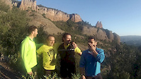 Salida en grupo por Sant Llorenç.