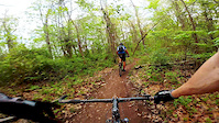 Bombing down the Osprey Trail at Dirt Fest 2014