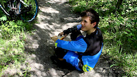 Just riding DH