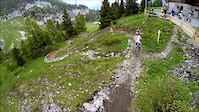 Power-Bike DH Team at Kandersteg Opening