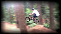 John ripping some transfer lines on 22 inch BMX