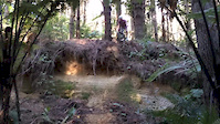 Frontflip on Downhill Bike - Crash