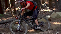 Manuel Ducci getting after it on his prototype...