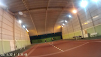 tennis cam embarquée