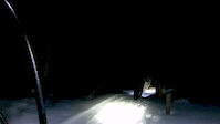 Winter night ridin