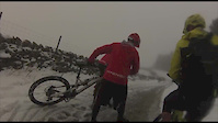 Stupid Monkey Kev rides with Shaun Palmer