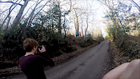 Perry woods Road gap