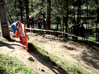 Close call into the corner (Maxxis Cup Gouveia...