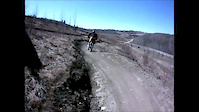 Me in Front Going Downhill in Devon Voyageur Park