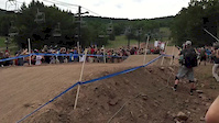 Gwin at the finish