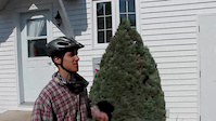Rapahel Giguère ride au Mont Sainte-Anne