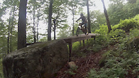 Rock Drop warm up run