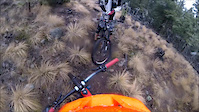Short lap of Smith Creek Descent while snowing..