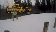 Riding snowshoe trails with my RSD Mayor Fat Bike