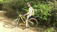Petite session père et fils dans les bois de...