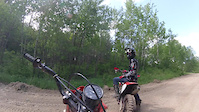 Dirt Biking - Paul Bunyan State Forest -...