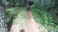 Ripping through a canyon.