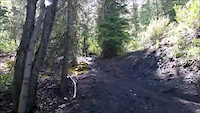 Friendly Bikers in Black Coal Chutes