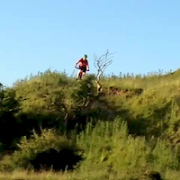 Evening Fort Trail with the girls!